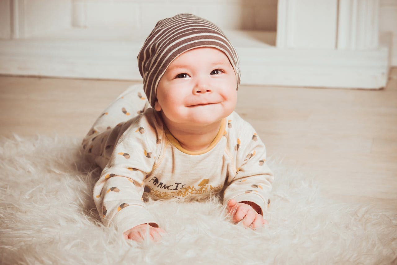 Bebê sorrindo